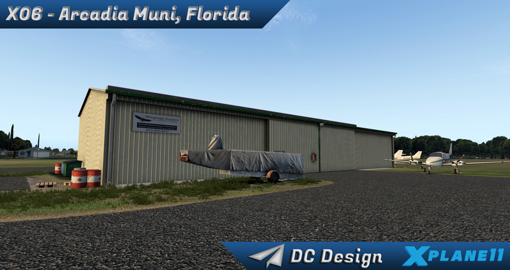 DC Scenery Design - X06 - Arcadia Municipal Airport XP
